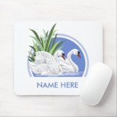 Schwan Mousepad (Mit Mouse)