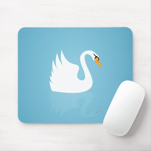 Schwan Mousepad (Mit Mouse)