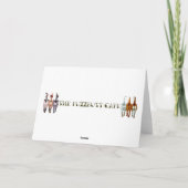 Schwan-Mutter-und der Baby-Mutter Tageskarte Karte (Rückseite)