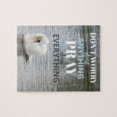 Schwan nicht beten puzzle (Horizontal)