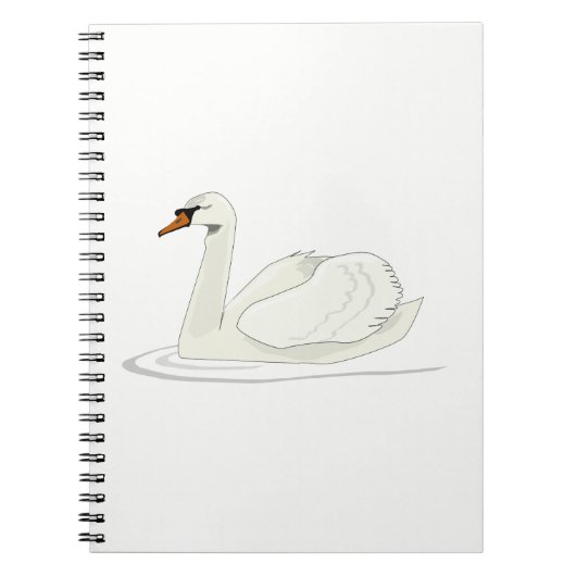 Schwan Notizblock (Vorderseite)