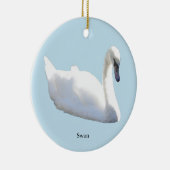 Schwan-Ornament Keramik Ornament (Rechts)