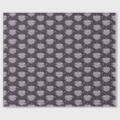 Schwan-Ornamente mit Stimmung Geschenkpapier (Flach)