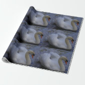 Schwan-Packpapier Geschenkpapier (Ungerollt)