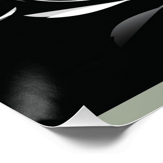 Schwan Poster (Ecke)