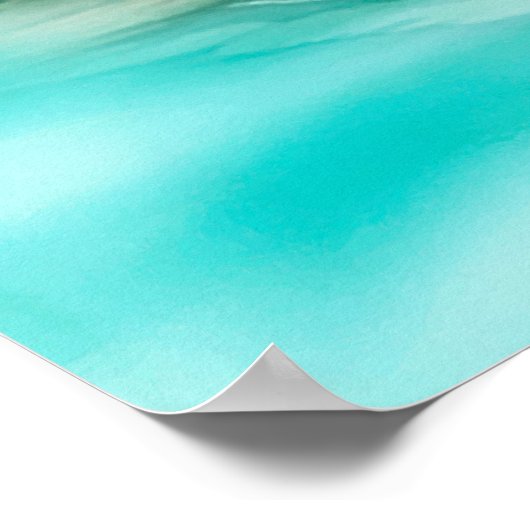 Schwan Poster (Ecke)