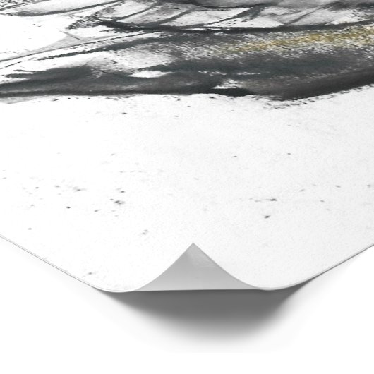 Schwan Poster (Ecke)