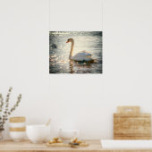 Schwan Poster (Küche)