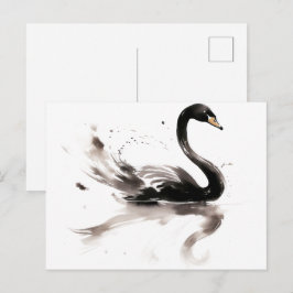 Schwan Postkarte