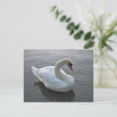 Schwan Postkarte (Stehend Vorderseite)