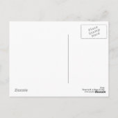 Schwan Postkarte (Rückseite)