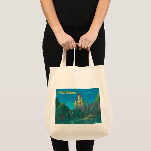 Schwan-Prinzessin Castle Tote Tragetasche (Vorderseite (Produkt))