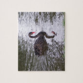 Schwan Puzzle (Vertikal)