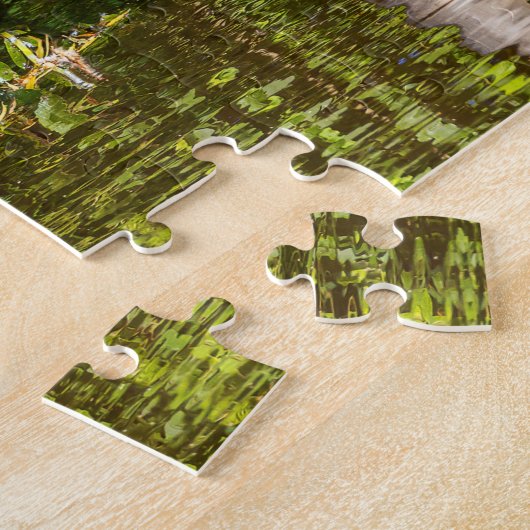 Schwan Puzzle (Seite)