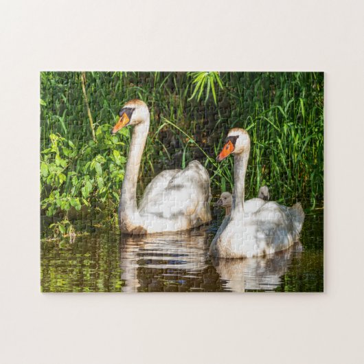 Schwan Puzzle (Horizontal)