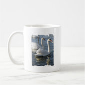 Schwan-Reflexions-Kaffee-Tasse Kaffeetasse (Links)