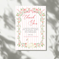 Schwan Rosa Schleife Florale Rosen Baby Shower