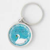 Schwan Schlüsselanhänger (Vorne)