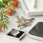 Schwan Schlüsselanhänger (Seite)