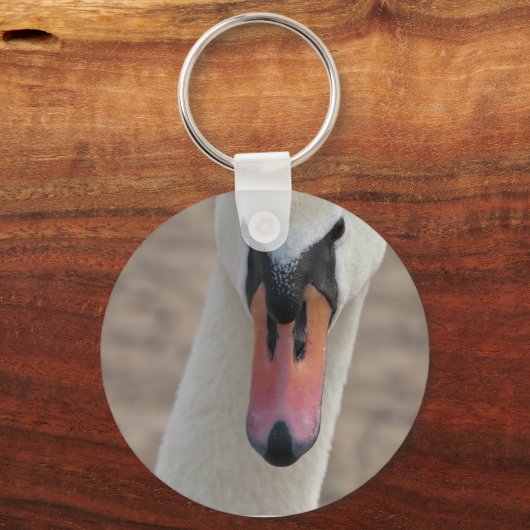 Schwan Schlüsselanhänger (Vorderseite)