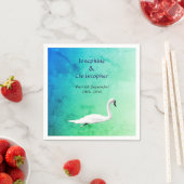 Schwan Serviette (Beispiel)