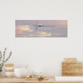 Schwan Spiegelungen Poster (Küche)