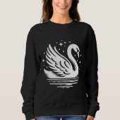 Schwan Sweatshirt (Vorderseite)
