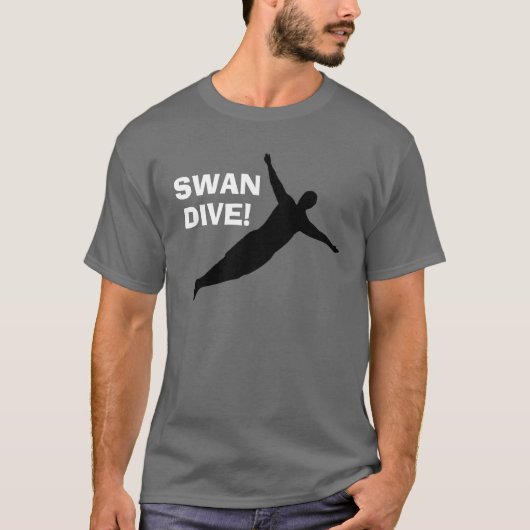 SCHWAN-TAUCHEN T-Shirt (Vorderseite)