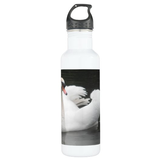 Schwan Trinkflasche (Vorderseite)