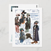 Schwan-u. Edgar modernes Pelze #A Postkarte (Vorne/Hinten)