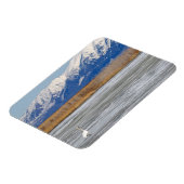 Schwan und Schnee Magnet (Linke Seite)