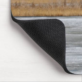 Schwan und Schnee Mousepad (Ecke)