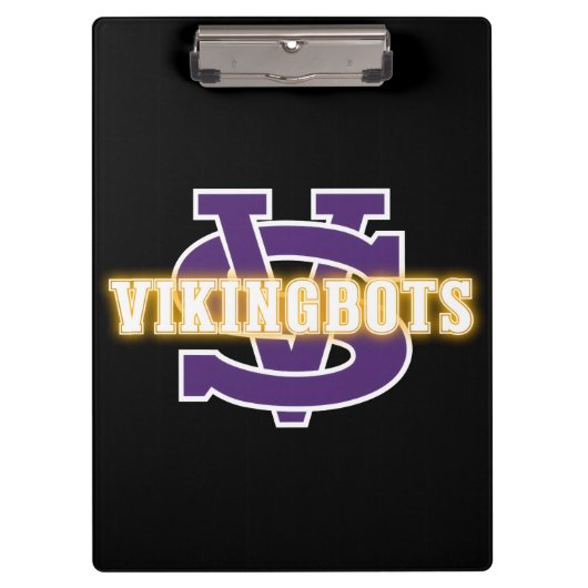 Schwan Valley VikingBots Klemmbrett – Robotik-Team (Vorderseite)