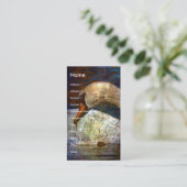 Schwan Visitenkarte (Stehend Vorderseite)