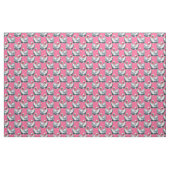 Schwan-Vögel Musterdesign auf Rosa Stoff (Yard (91,4 cm))