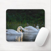 Schwan, Vogel, See Mousepad (Mit Mouse)