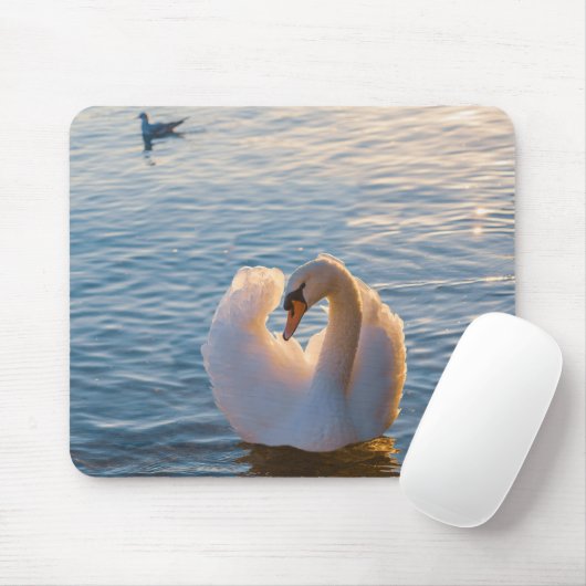 Schwan, Vogel, Tier Mousepad (Mit Mouse)