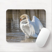 Schwan, Vogel, Tier Mousepad (Mit Mouse)