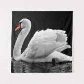 Schwan Wandteppich (Vorderseite)