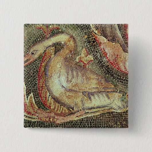 Schwan, wieder hergestelltes c.1200 button (Vorderseite)