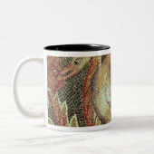 Schwan, wieder hergestelltes c.1200 zweifarbige tasse (Links)