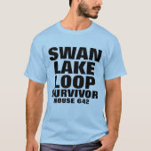 SCHWANDERSEE LOOP ÜBERLEBEN T-Shirt (Vorderseite)