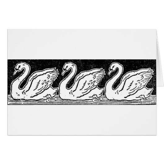Schwäne (Vorderseite (Horizontal))