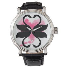Schwäne am Amur Armbanduhr