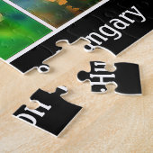 Schwäne am Plattensee - Triptychon Puzzle (Seite)