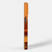 Schwäne am See bei Sonnenuntergang Case-Mate iPhone Hülle (Rückseite / Rechts)