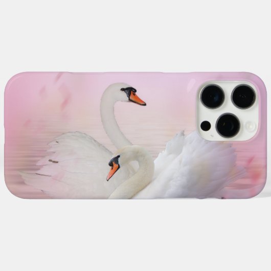 Schwäne Case-Mate iPhone hülle (Rückseite (Horizontal))