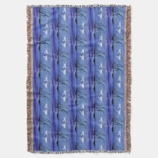 Schwäne Decke (Vorderseite Vertikal)