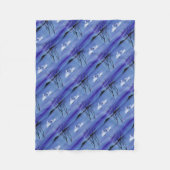 Schwäne Fleecedecke (Vorderseite)