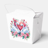 Schwäne Geschenkschachtel (Rückseite)